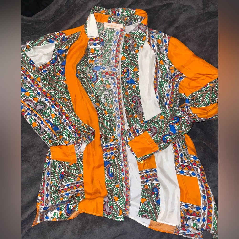 Tory Burch Something Wild Blouse